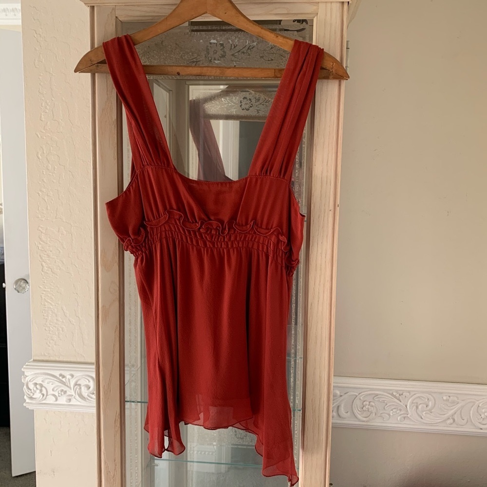 Studio M Burnt Orange Silk